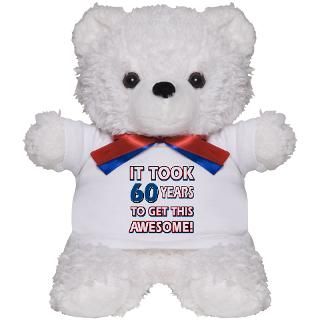 60 Gifts > 60 Teddy Bears > 60 Year Old birthday gift ideas Teddy