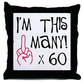 60 Gifts  60 More Fun Stuff  60th birthday middle finger salute