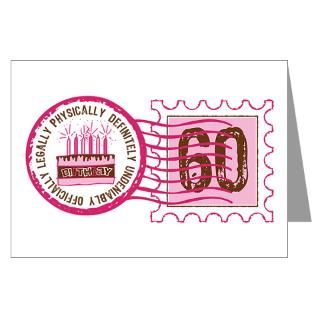 60 Gifts  60 Greeting Cards  Birthday Stamp 60 Greeting Cards (Pk