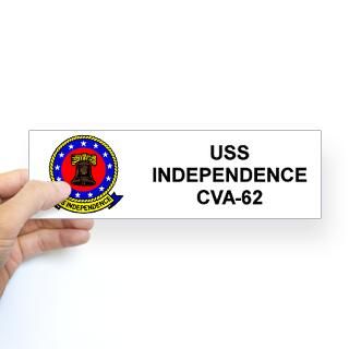 USS Independence, CVA 62 Bumper Sticker