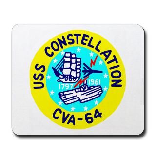 USS Constellation (CVA 64) Mousepad for $13.00