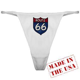 66 Gifts  66 Underwear & Panties  Route 66 Classic Thong