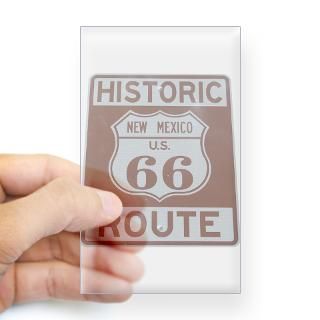 Rt. 66 New Mexico Rectangle Decal for $4.25