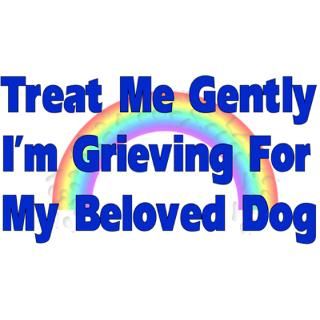Dog Over Rainbow Bridge  Ursine Logics Human Rights T Shirts and
