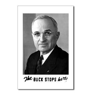 The Buck Stops Here Postcards (Package of 8) for $9.50