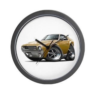 1968 69 AMX Gold Car Wall Clock for $18.00