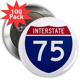 Interstate Highway 75  Symbols on Stuff T Shirts Stickers Hats and