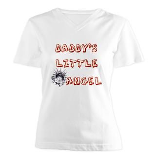 Daddys Little Angel  Tattoo Design T shirts and More