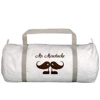 Barber Gifts  Barber Bags  Mr. Moustache Gym Bag