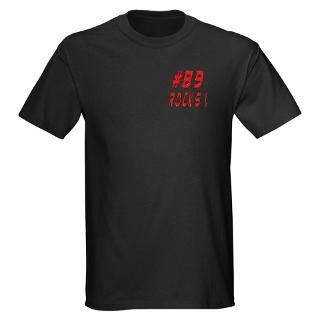 89 Rocks  Black T Shirt