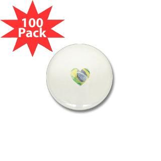 brazil flag heart mini button 100 pack $ 94 99