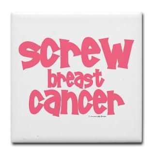 Screw Breast Cancer 1 : Awareness Gift Boutique Support Shirts & Gifts