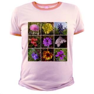 texas wildflowers jr ringer t shirt $ 20 97