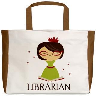 Book Lover Gifts  Book Lover Bags  So Cute Librarian Beach Tote