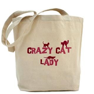 crazy cat lady bag tote bag $ 27 95