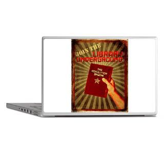 Books Gifts  Books Laptop Skins  Library Underground Laptop Skins