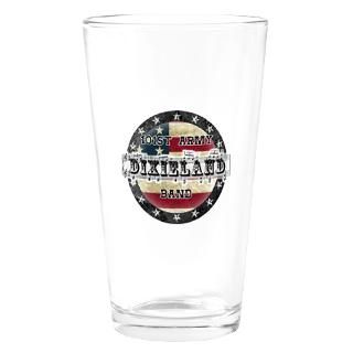 101st Army Dixieland Band Dark Logo Drinking Glass for $16.00