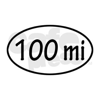 100 Mile Ride Gifts  100 Mile Ride Bumper Stickers