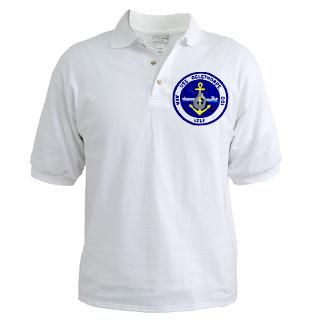 Aka Polos  USS Oglethorpe (AKA 100) Golf Shirt