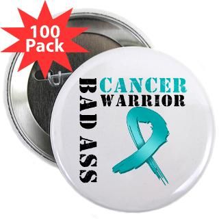 Bad Ass Ovarian Cancer Warrior T Shirts & Gifts  Shirts 4 Cancer
