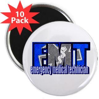 EMT Logo 2.25 Magnet (10 pack)