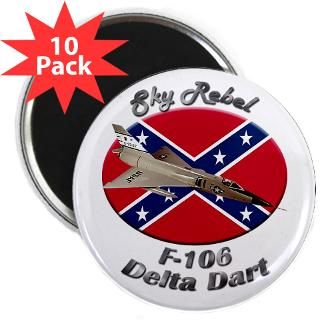 and Entertaining  F 106 Delta Dart 2.25 Inch Magnet (10 pack