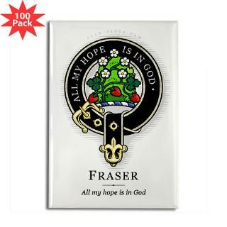 Clan Fraser Rectangle Magnet (100 pack)