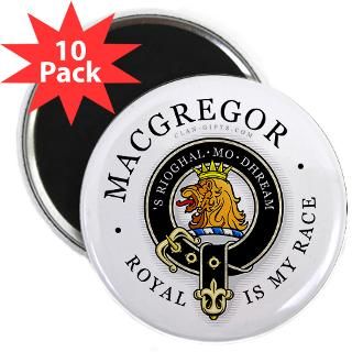 Clan MacGregor 2.25 Magnet (10 pack)
