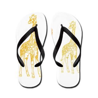 Adventure Gifts  Adventure Bathroom  Giraffes Flip Flops