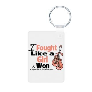 Breast Cancer Boxing Glove Ribbon Keychains  Breast Cancer Boxing