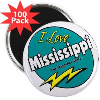 Mississippi gifts 2.25 Magnet (100 pack)