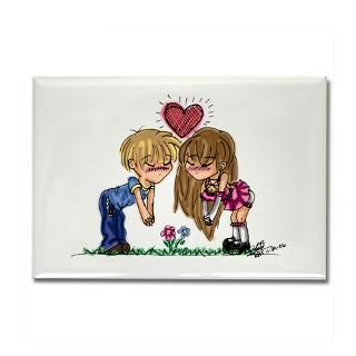 Gifts  Kitchen and Entertaining  Chibi Kiss Magnet