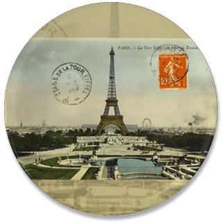 Paris Eiffel Tower Vintage Postcard  Mona Lulu Vintage and Art