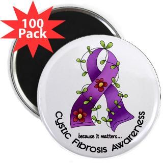 flower ribbon cystic fibrosis 2 25 magnet 100 pa $ 127 99