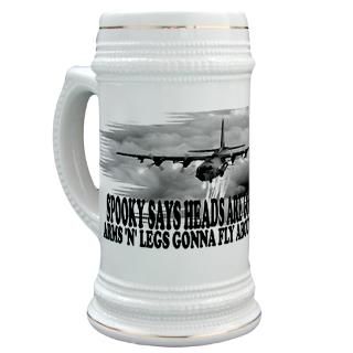 Afghanistan Veteran Kitchen and Entertaining  C 130 Spooky Stein