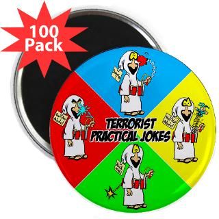 terrorist practical jokes 2 25 magnet 100 pack $ 139 99