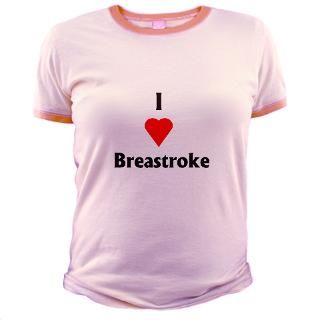 Love Breaststroke  SwimTShirts   Over 100 designs