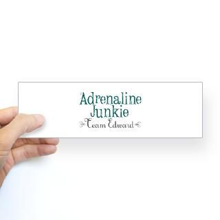 Adrenaline Junkie Sticker (Bumper 10 pk)