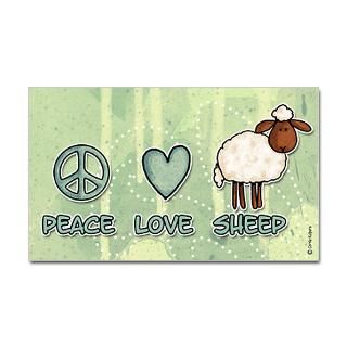 Peace Love And Rock N Roll Stickers  Car Bumper Stickers, Decals