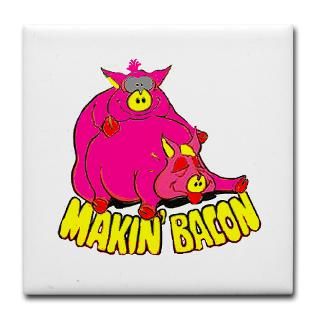 Makin Bacon : Funny Animal T Shirts