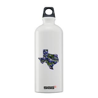 TX Bluebonnets Stainless Water Bottle 0.6L