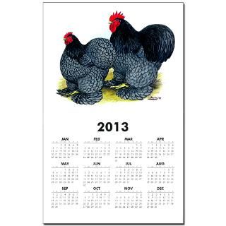Blue Cochin Rooster and Hen : Diane Jacky On Line Catalog