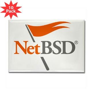 NetBSD Devotionalia Rectangle Magnet (10 pack)