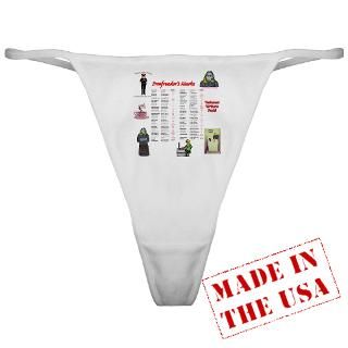 Proofreaders Marks Womens Boy Brief