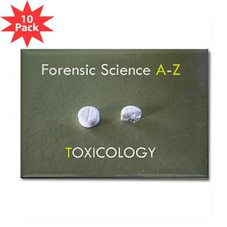 Forensic Toxicology Rectangle Magnet (10 pack)