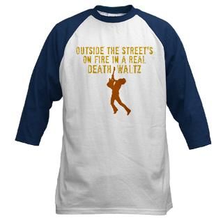 Bruce Springsteens Jungleland lyric shirt Baseball Jersey