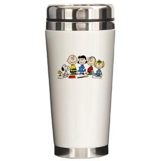 Peanuts Gang Ceramic Travel Mug
