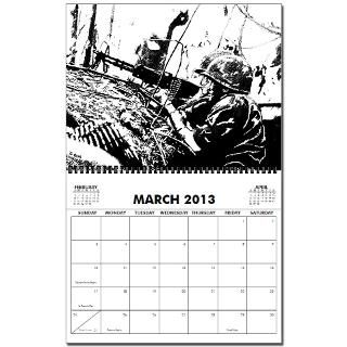173d Airborne Brigade 2013 Wall Calendar by corkysstudio