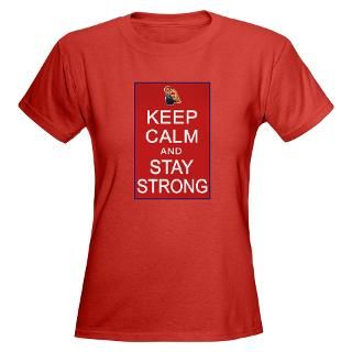 Womens Rights Keep Calm Stay Strong Tank Top by scarebaby