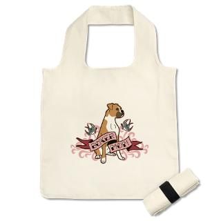 Boxer Mom Gifts  Boxer Mom Bags  Boxer Mom Tattoo Reusable